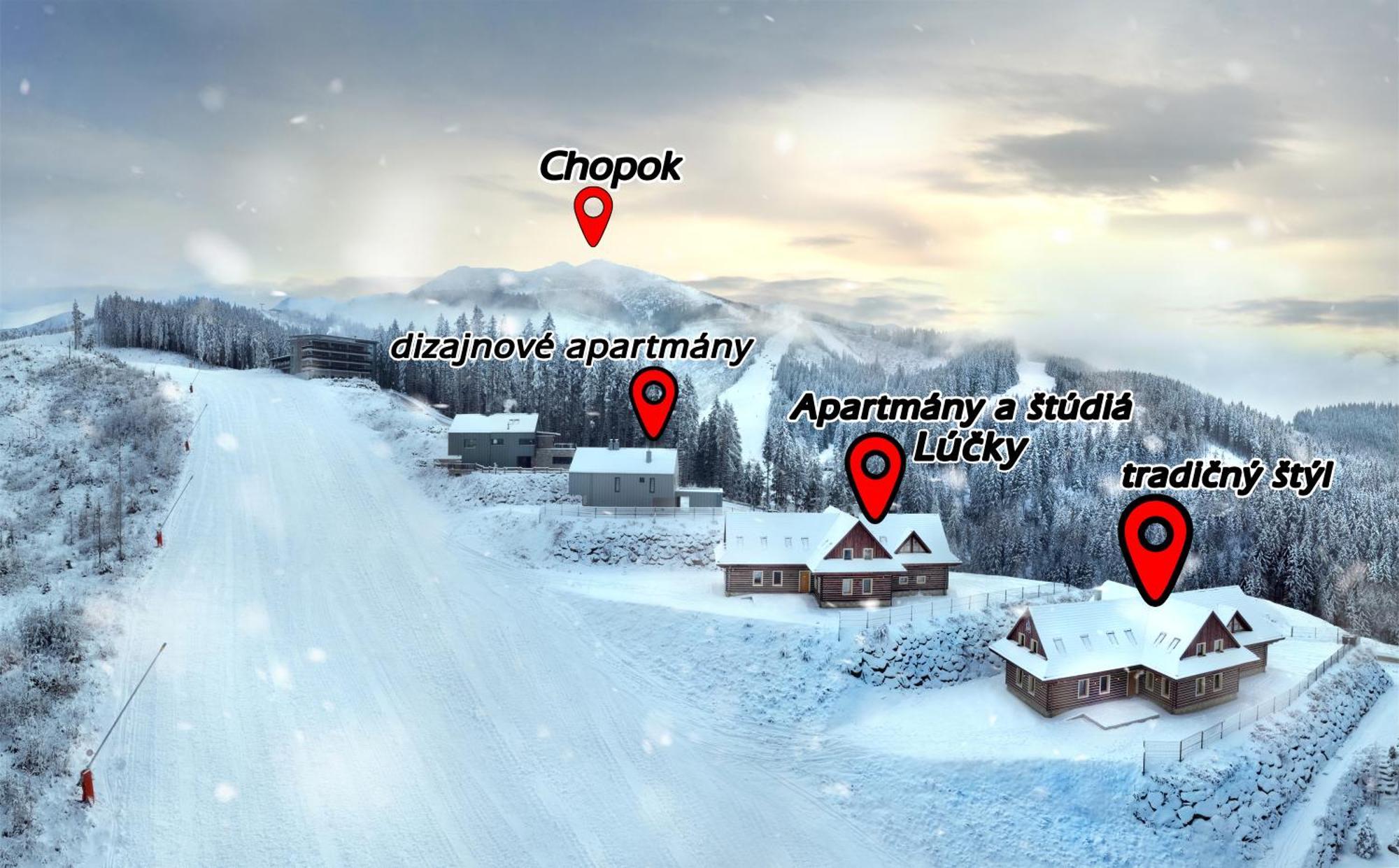 Apartmany A Studia Lucky, Ski-In Ski-Out ,Chopok Jasna, Demaenovska Dolina Esterno foto