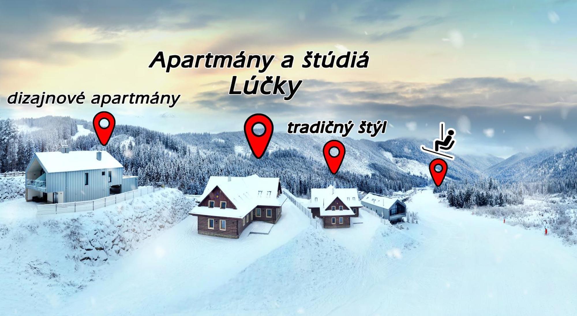 Apartmany A Studia Lucky, Ski-In Ski-Out ,Chopok Jasna, Demaenovska Dolina Esterno foto
